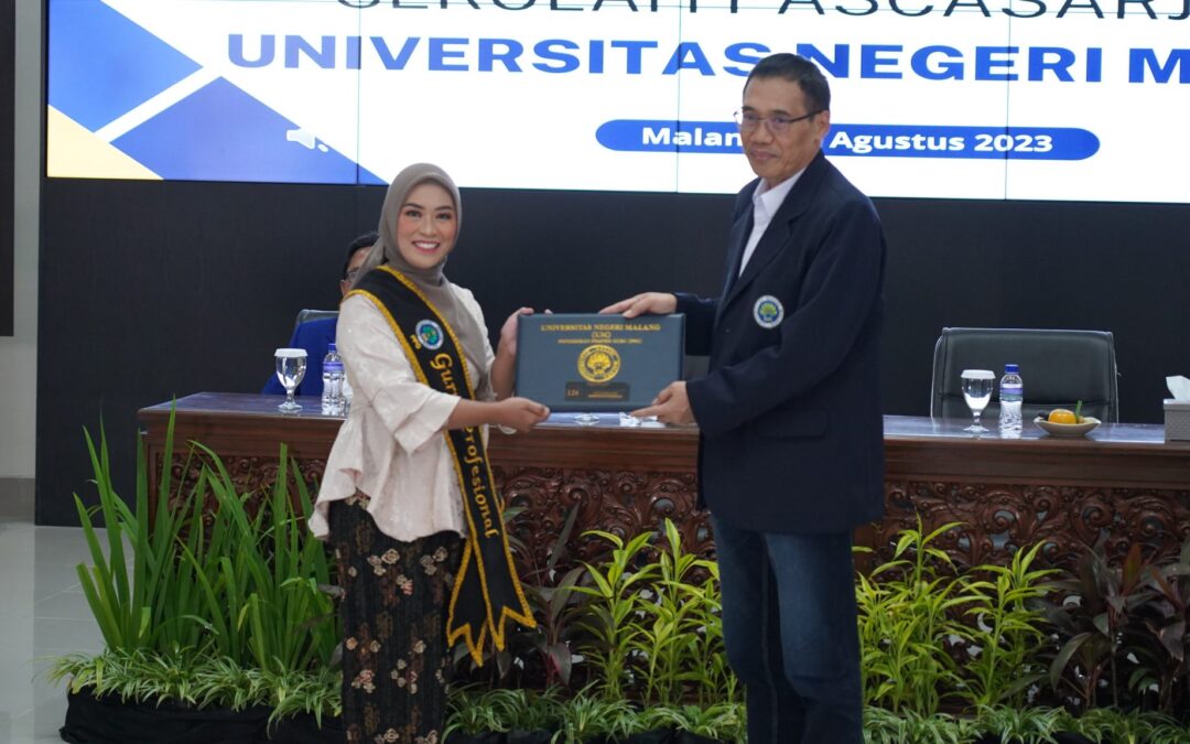 Rektor UM Meyudisium 1841 Guru Profesional PPG Dalam Jabatan Kemdikbudristek Angkatan 2022