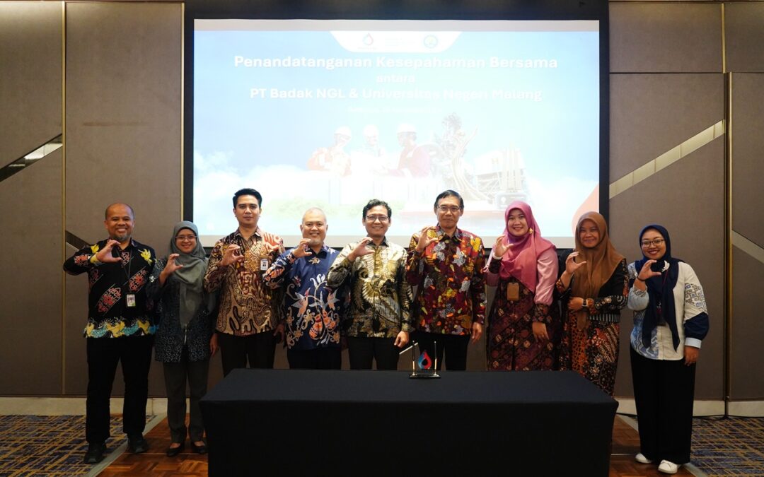 MoU antara Universitas Negeri Malang dengan PT. Badak LNG